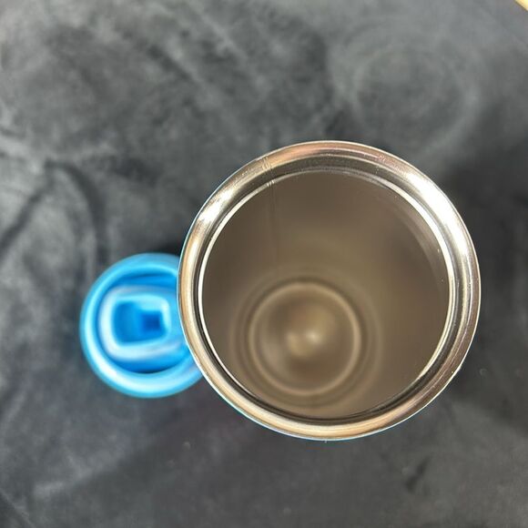 Starbucks x Tim singleton metallic psychedelic colorful tumbler 16oz - Picture 5 of 6